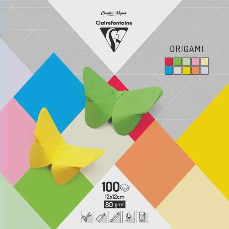 Clairfontaine Origami 100SH 12x12cm