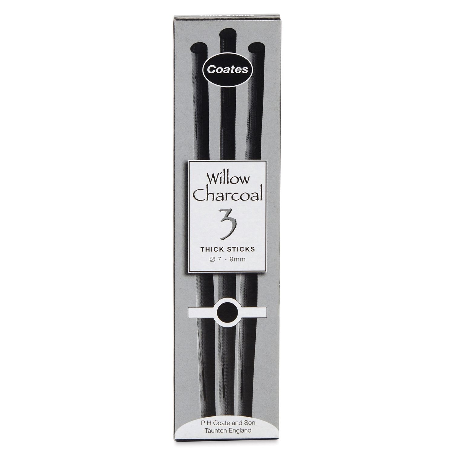 Coates Willow Charcoal 3 Thick