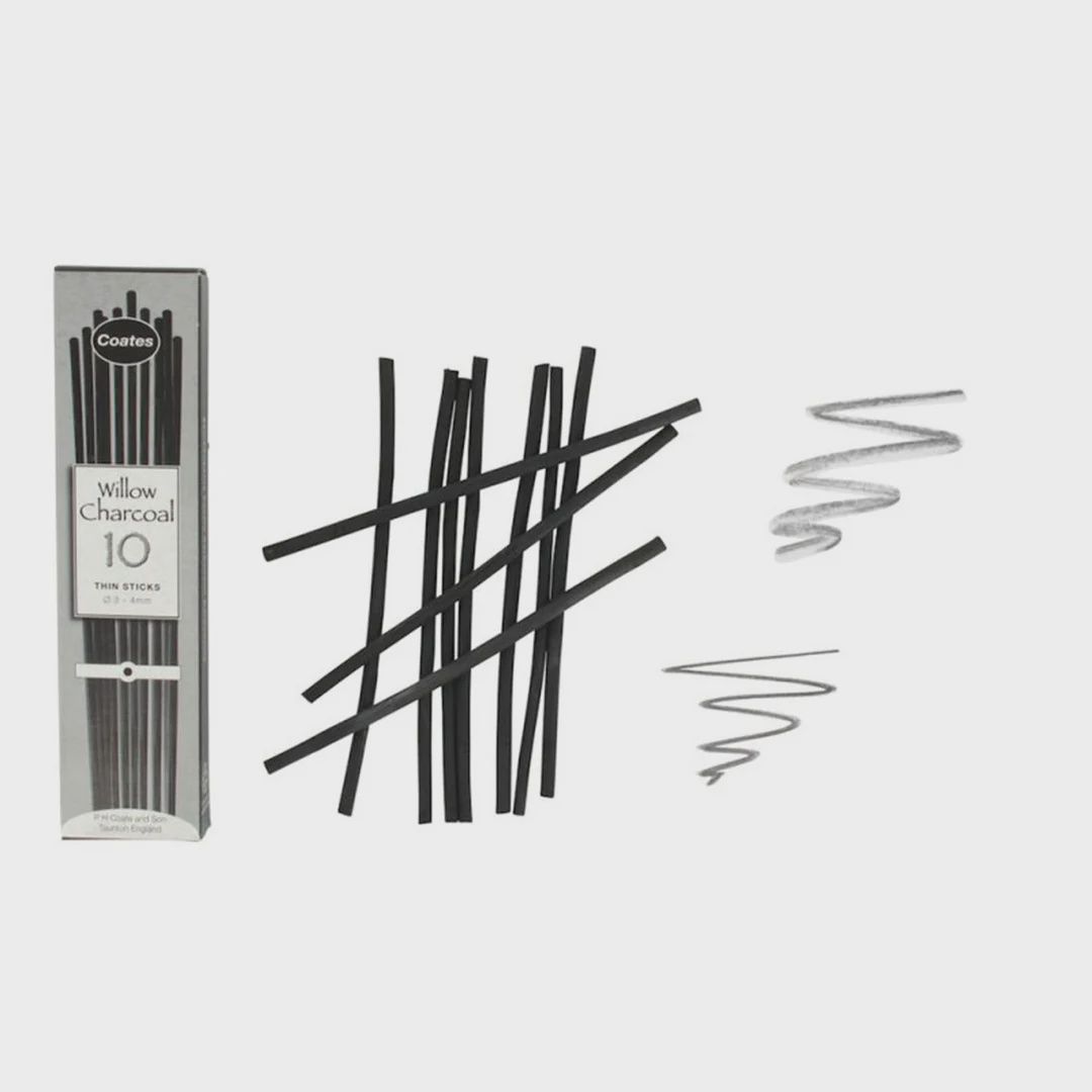 Coates Willow Charcoal 10 Thin