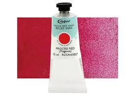 Cranfield Process Red Caligo Ink 75ml