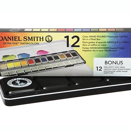 Daniel Smith Half pan 12 tin set #1