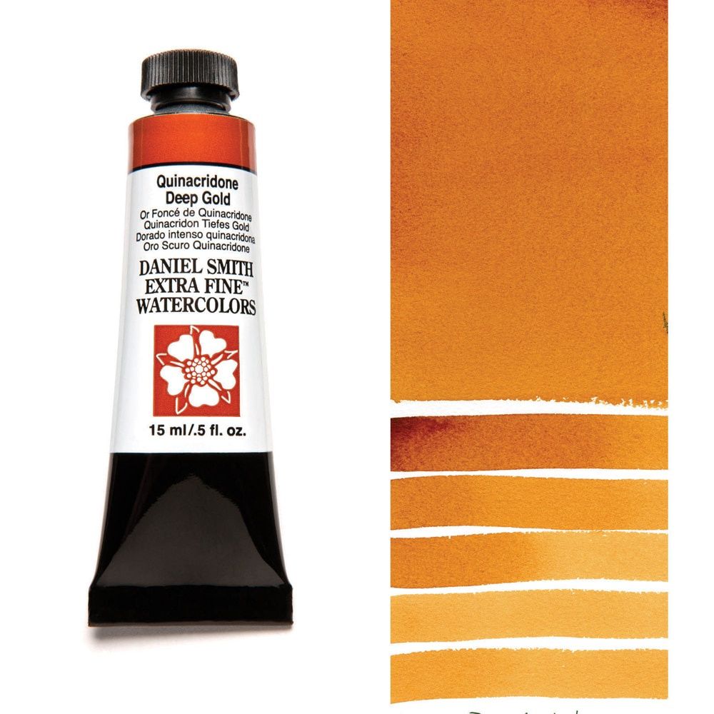 Daniel Smith Quinacridone Deep Gold 15m