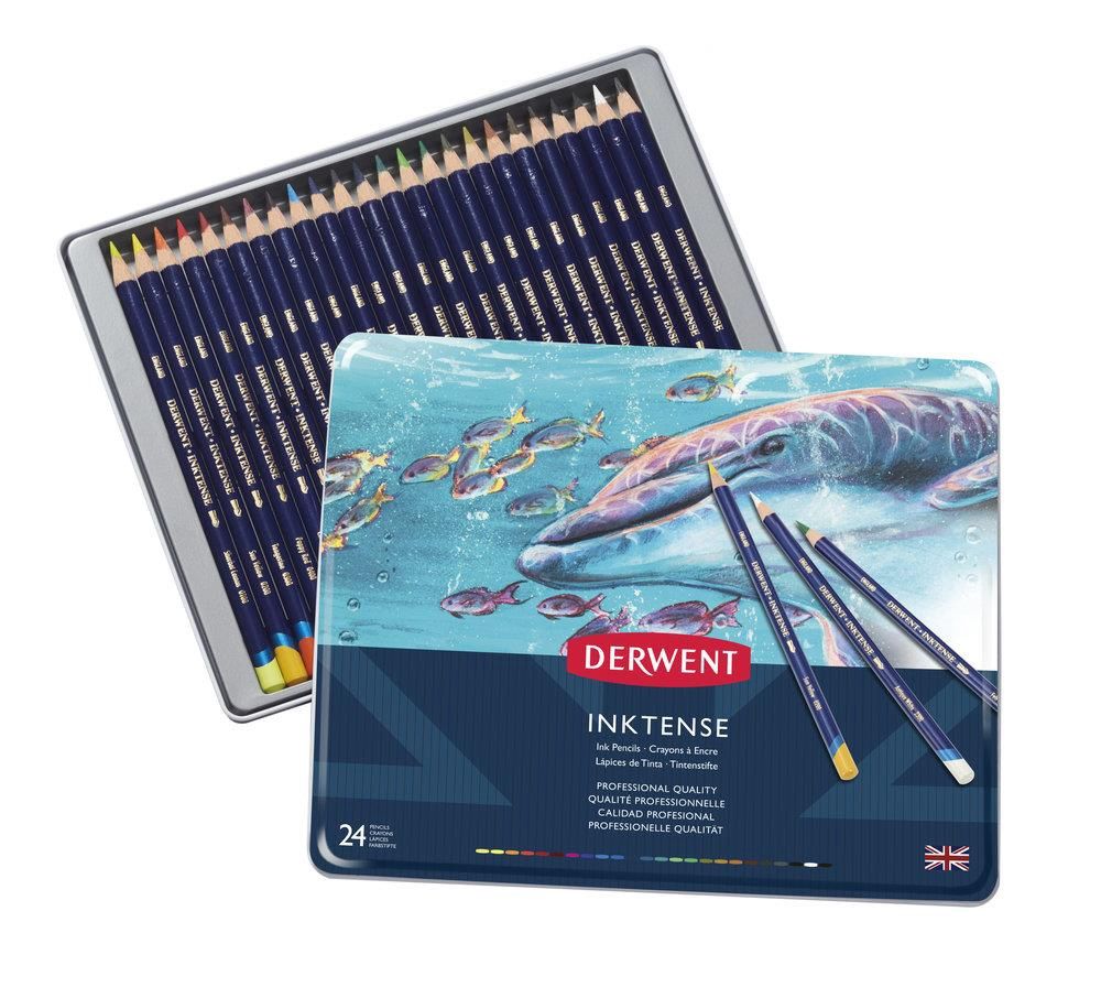 Derwent Inktense Pencil 24 Set