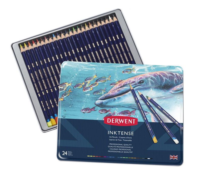 Derwent Inktense Pencil 24 Set