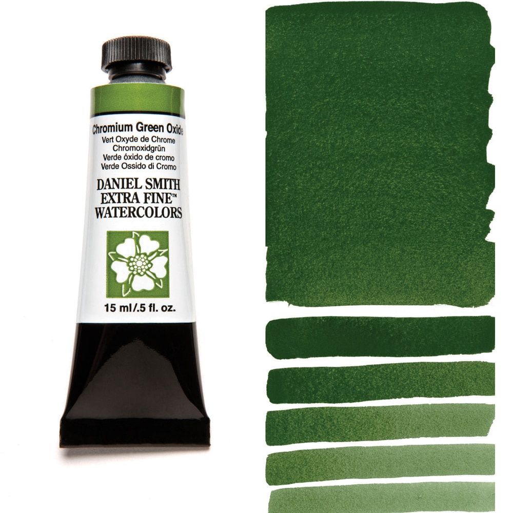 Daniel Smith Chrom Ox Green 15ml