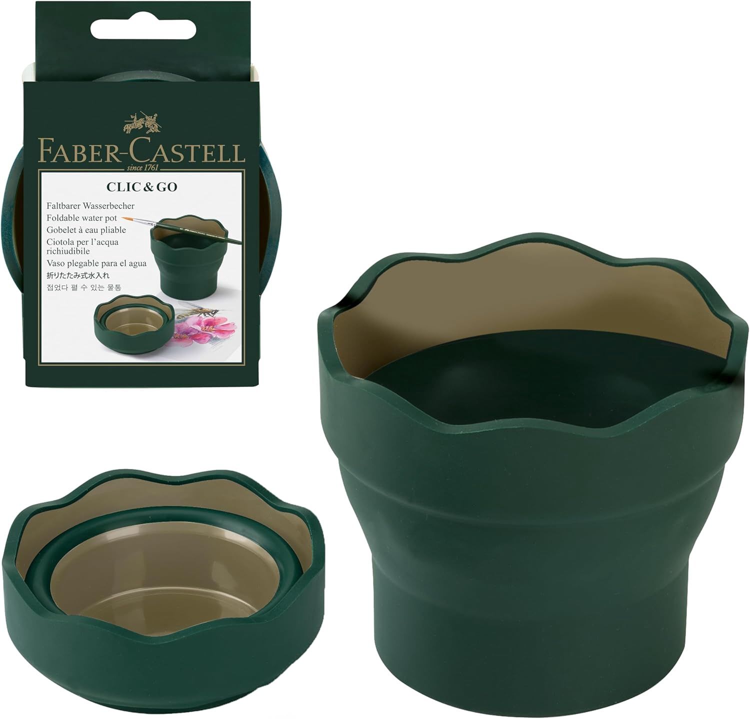 Faber Castell Clic&amp;Go Foldable Pot