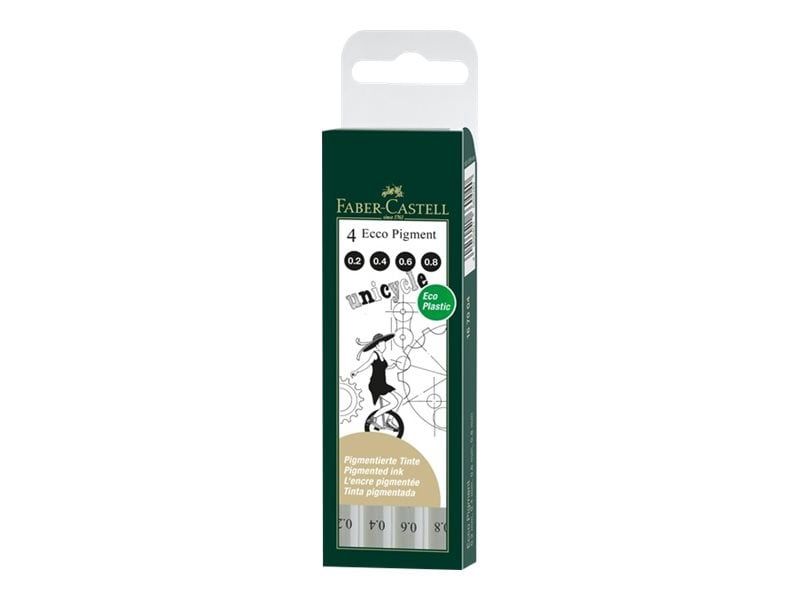 Faber Castell Eco Pigment Set 4 .2+