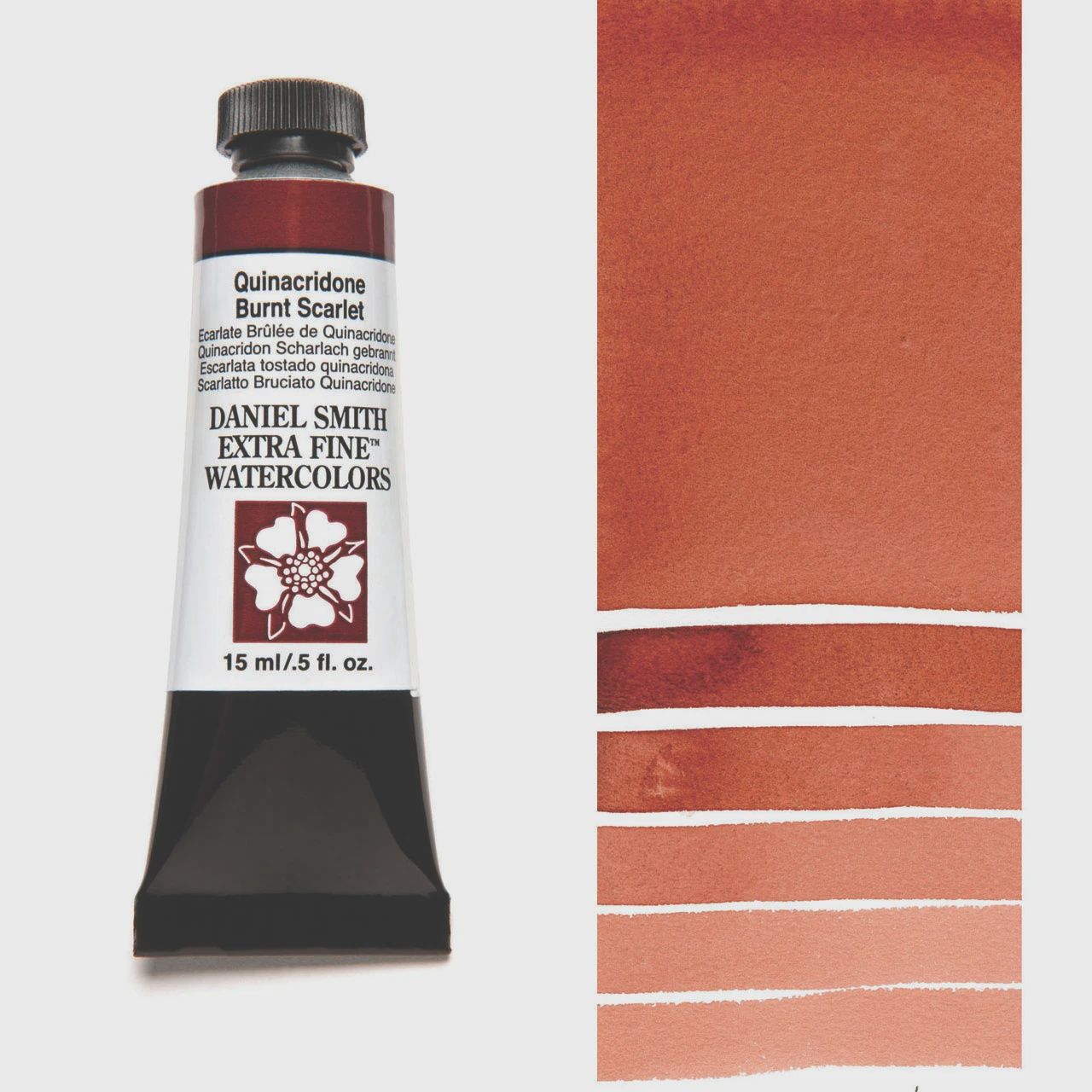 Daniel Smith Quinacridone Burnt Scarlet 15ml