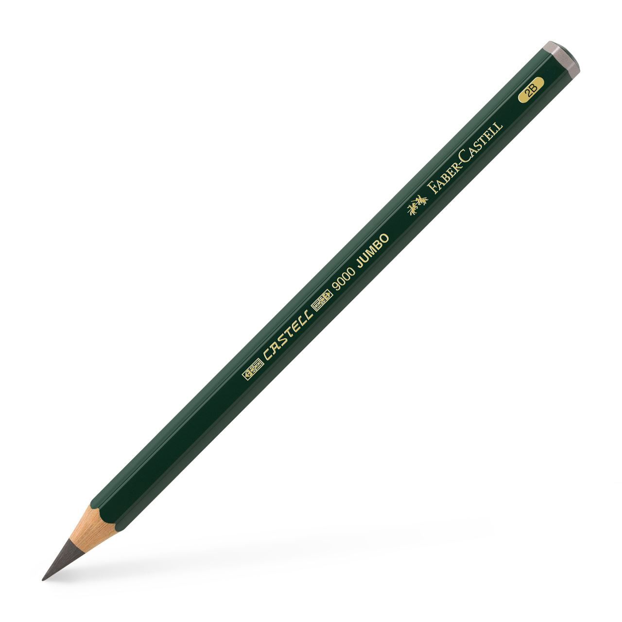 Faber-Castell 9000 Jumbo Graphite Pencil 2B