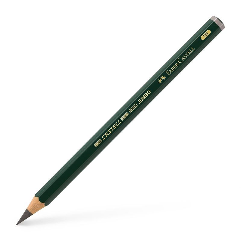 Faber-Castell 9000 Jumbo Graphite Pencil 2B