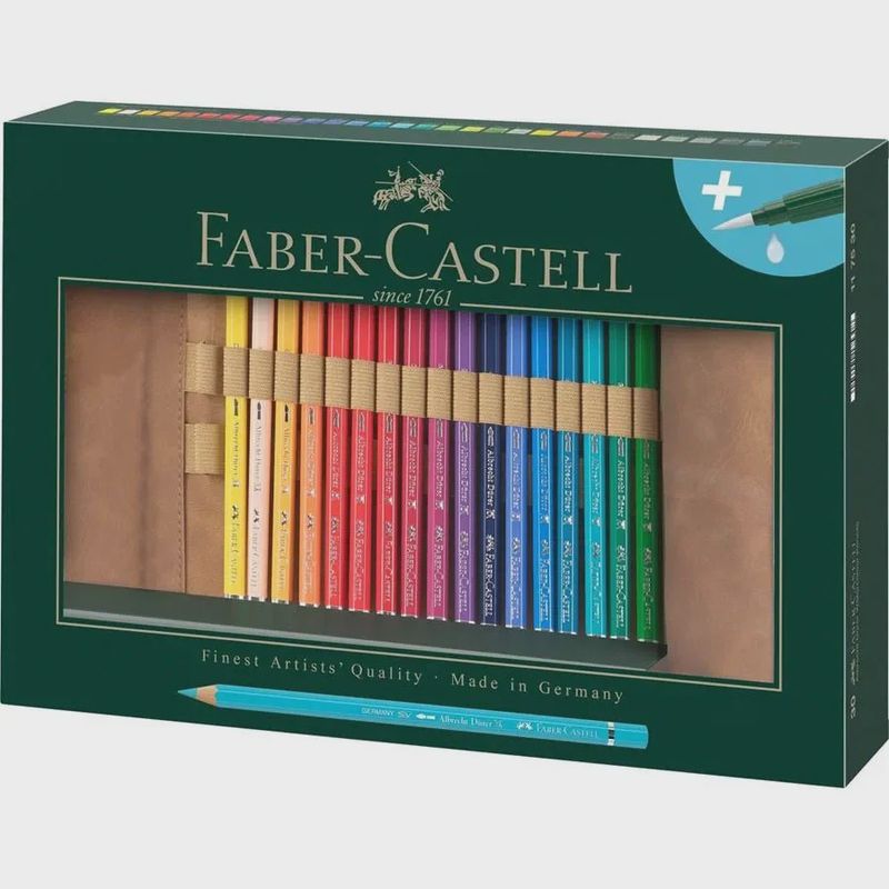 Faber-Castell Albrecht Dürer Watercolour Pencils Roll-Up Set of 30