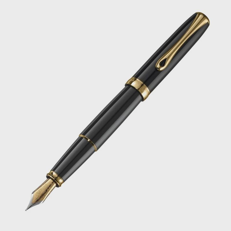 Diplomat Fountain Pen Excellence Black/Gold