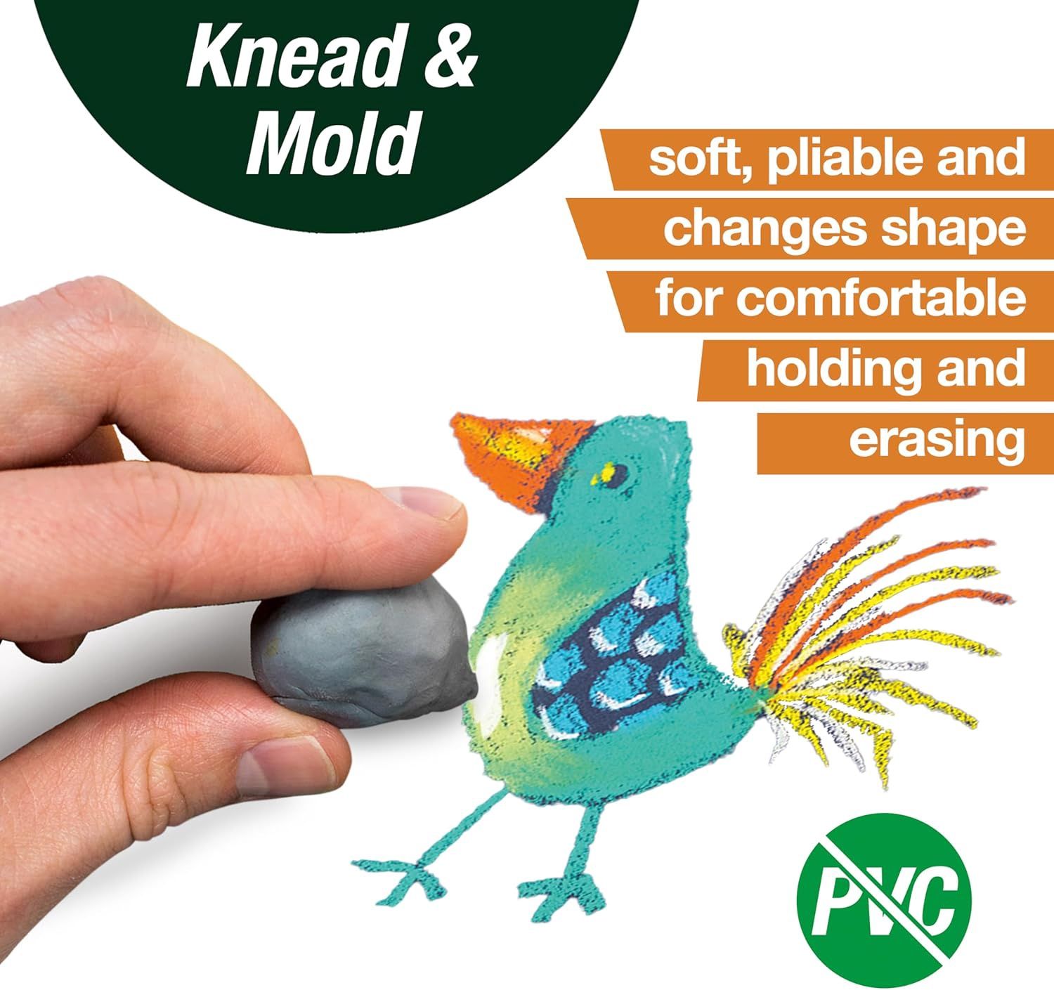 Faber Castell Kneadable Eraser Wht