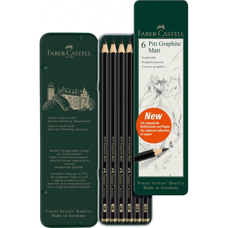 Faber Castell Pitt Graphite 6pc set