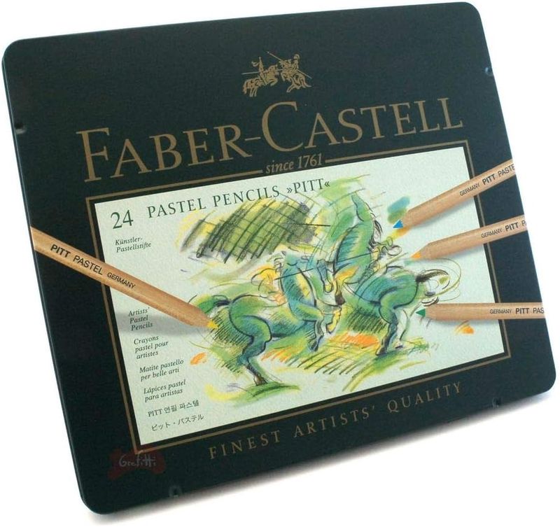 Faber Castell Pitt Pastel Set 24 Pc
