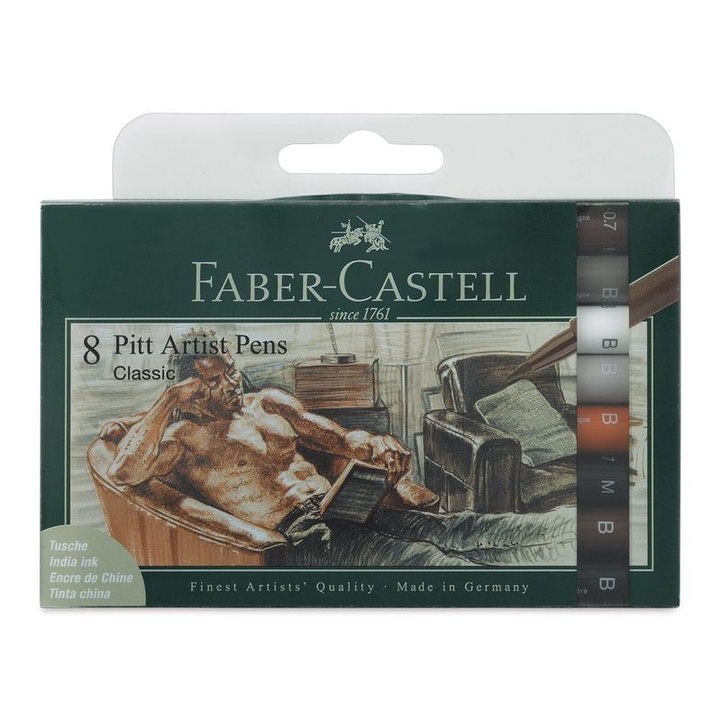 Faber Castell Pitt Artist Classic Set of 8