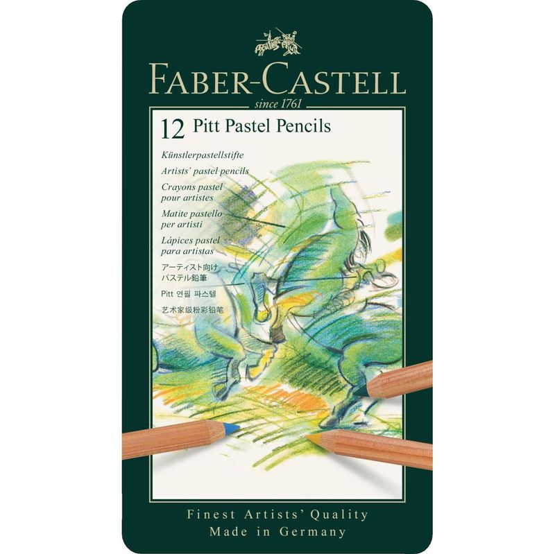 Faber-Castell Pitt Pastel Pencil Set of 12