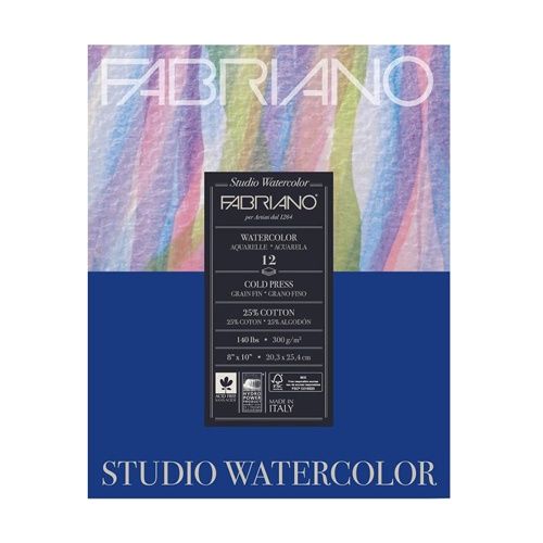 Fabriano WC 8x10 CP 140 LB 12 sh