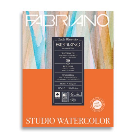 Fabriano WC 11x14 HP 140 LB 12 sh