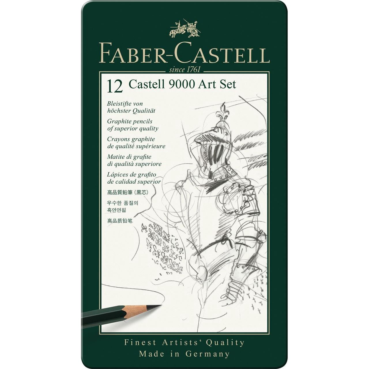 Faber-Castell 9000 Art Set 12 Piece