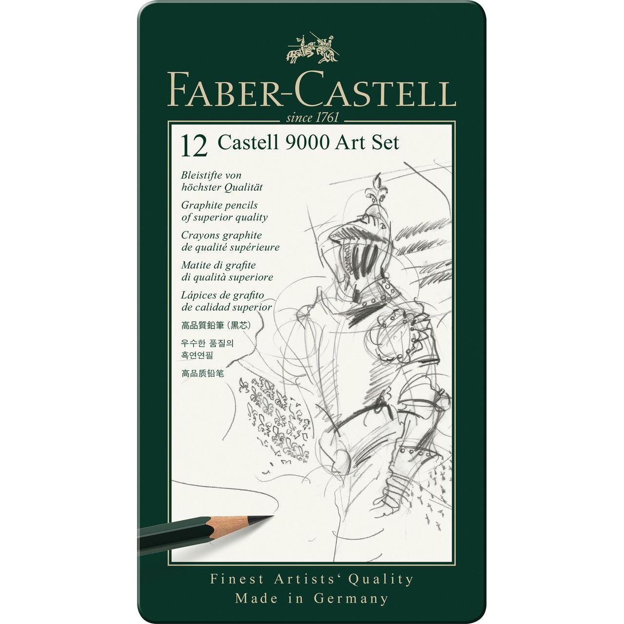 Faber-Castell 9000 Art Set 12 Piece