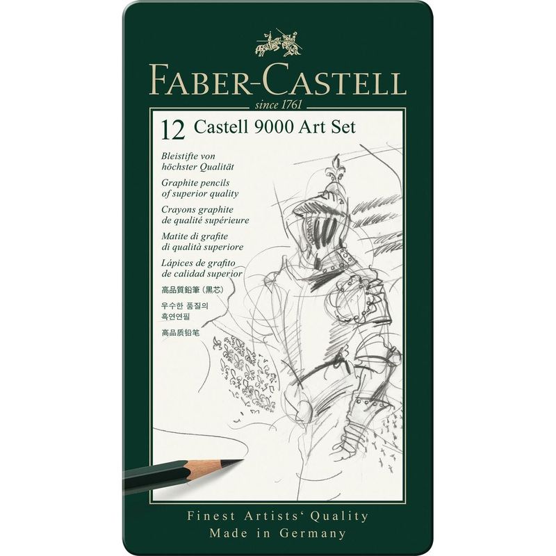 Faber-Castell 9000 Art Set 12 Piece