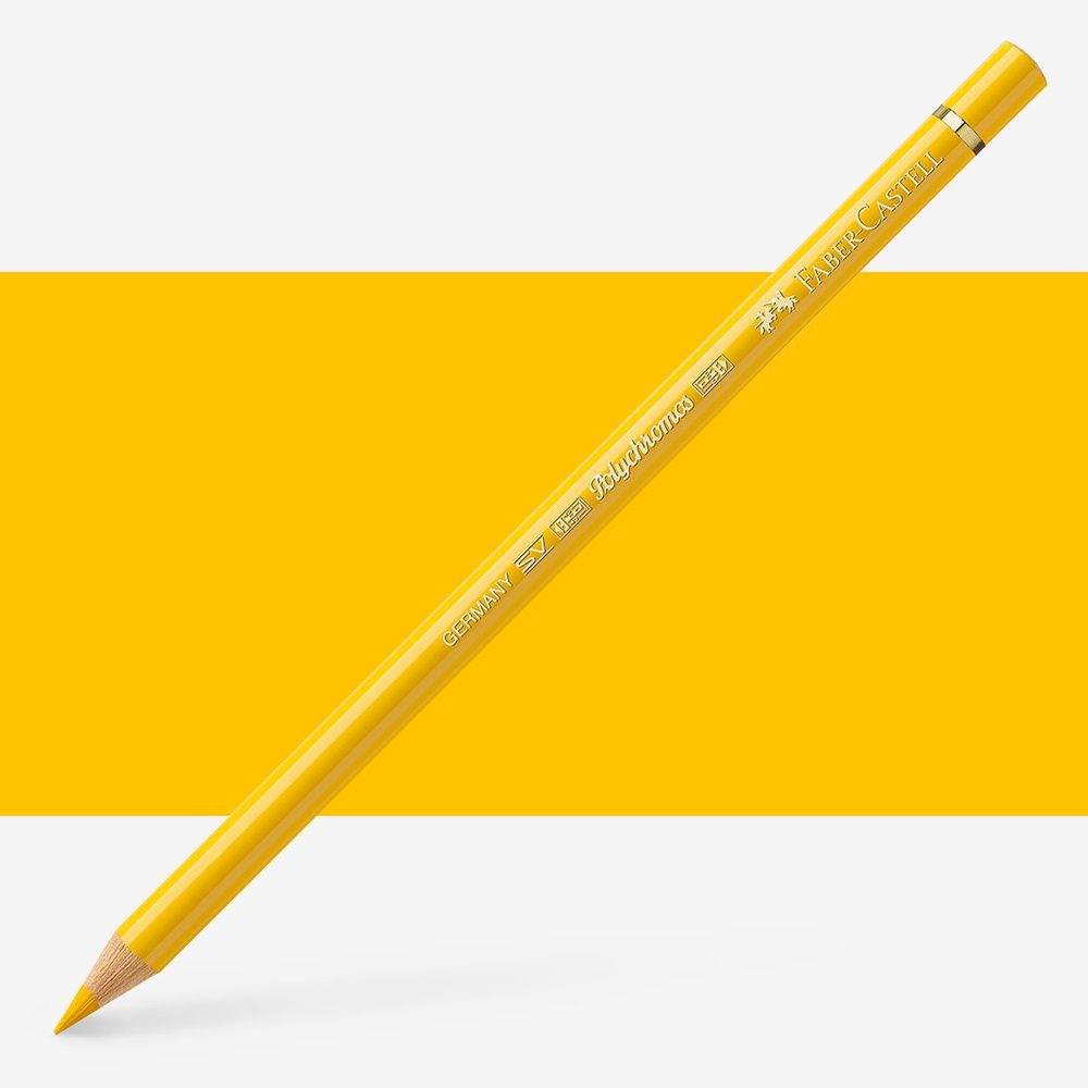 Faber-Castell Polychromos Pencil Dark Cadmium Yellow 108