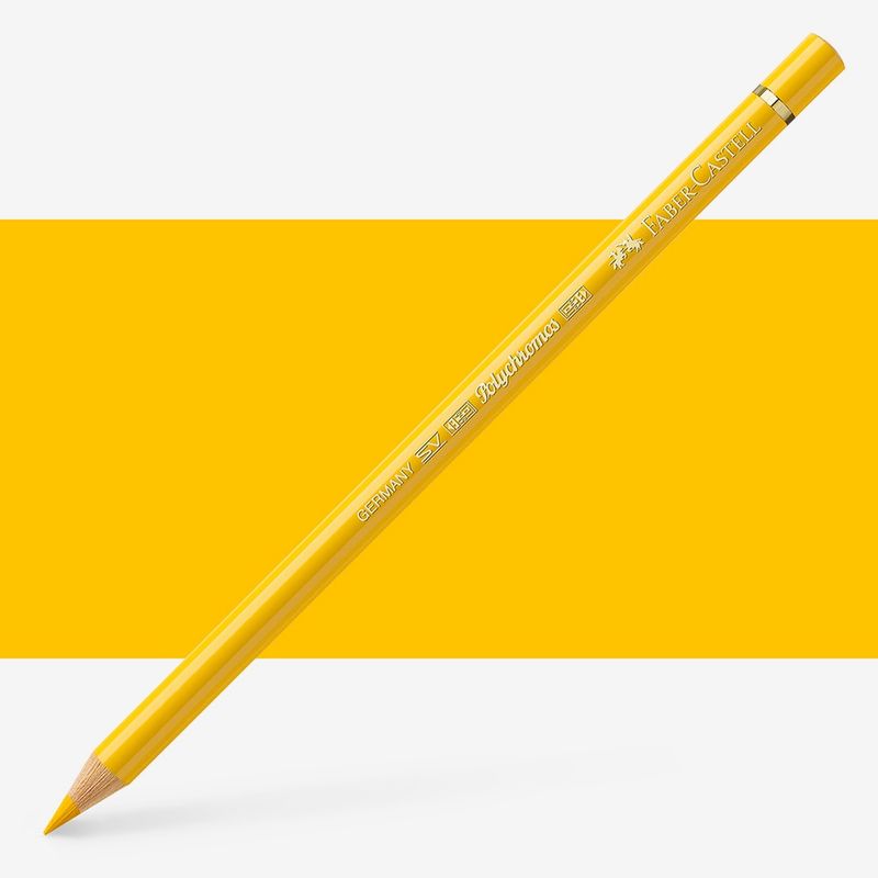 Faber-Castell Polychromos Pencil Dark Cadmium Yellow 108