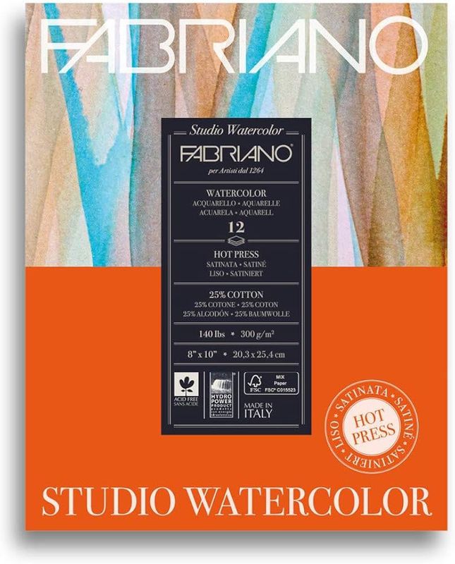 Fabriano WC 8x10 HP 140LB 12 sh