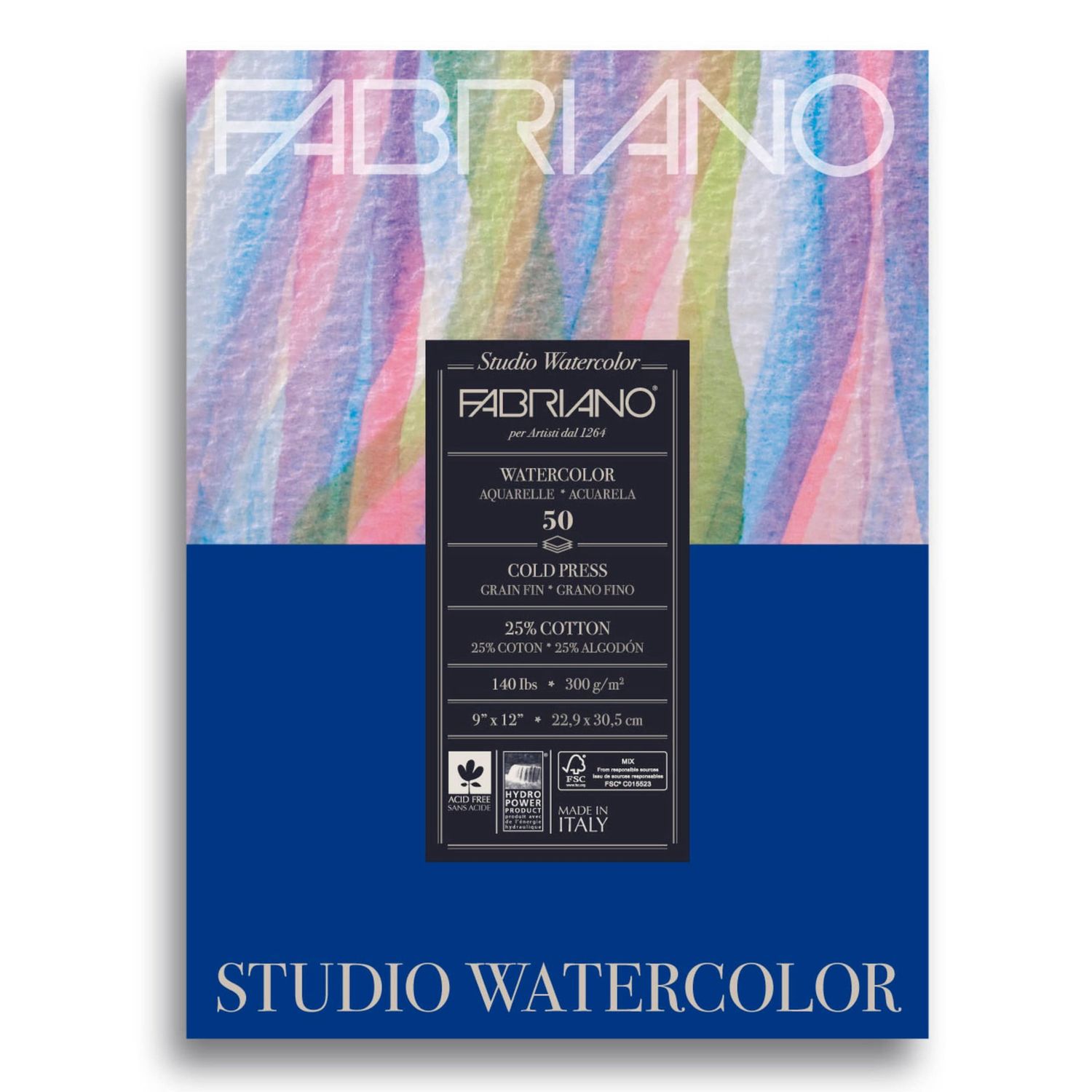 Fabriano WC 9x12 CP 140LB 12SH