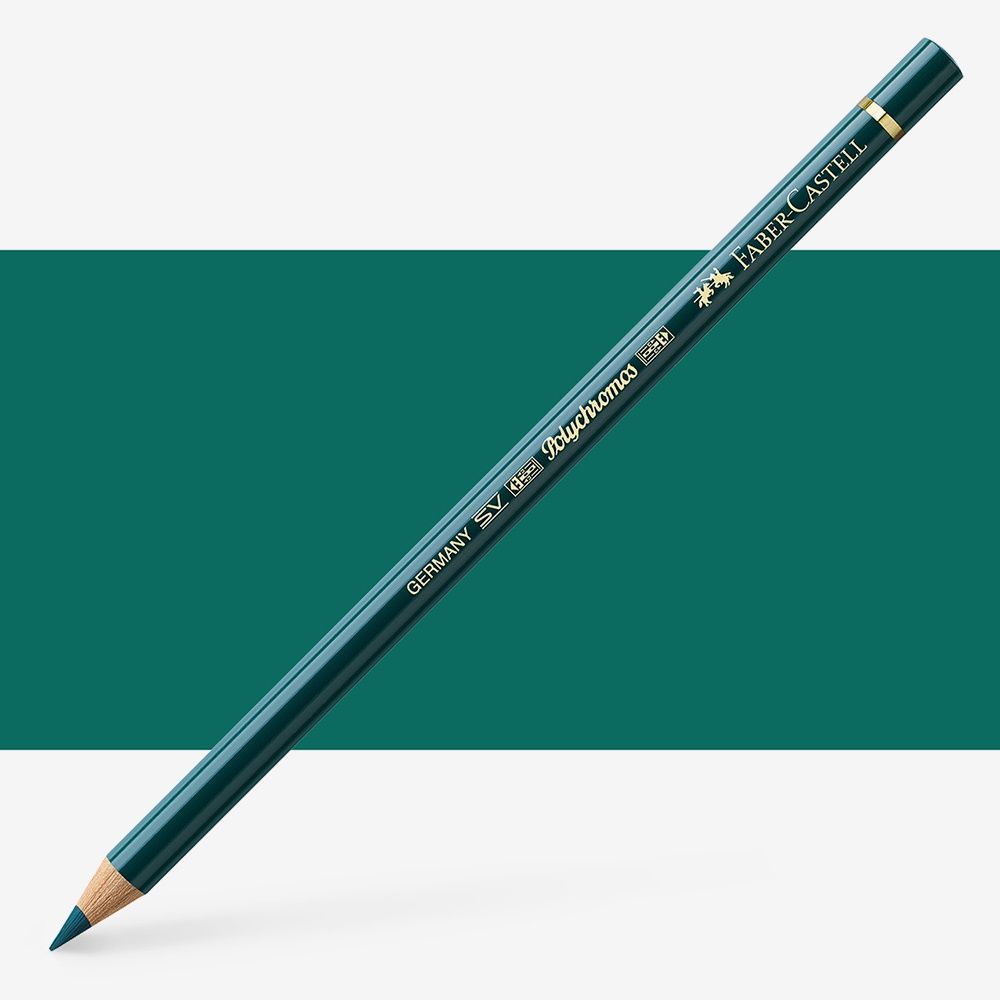 Faber-Castell Polychromos Pencil Deep Cobalt Green 158