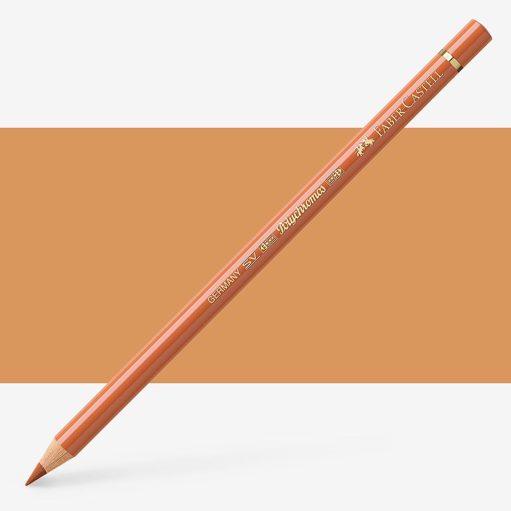 Faber-Castell Polychromos Pencil Burnt Ochre 187