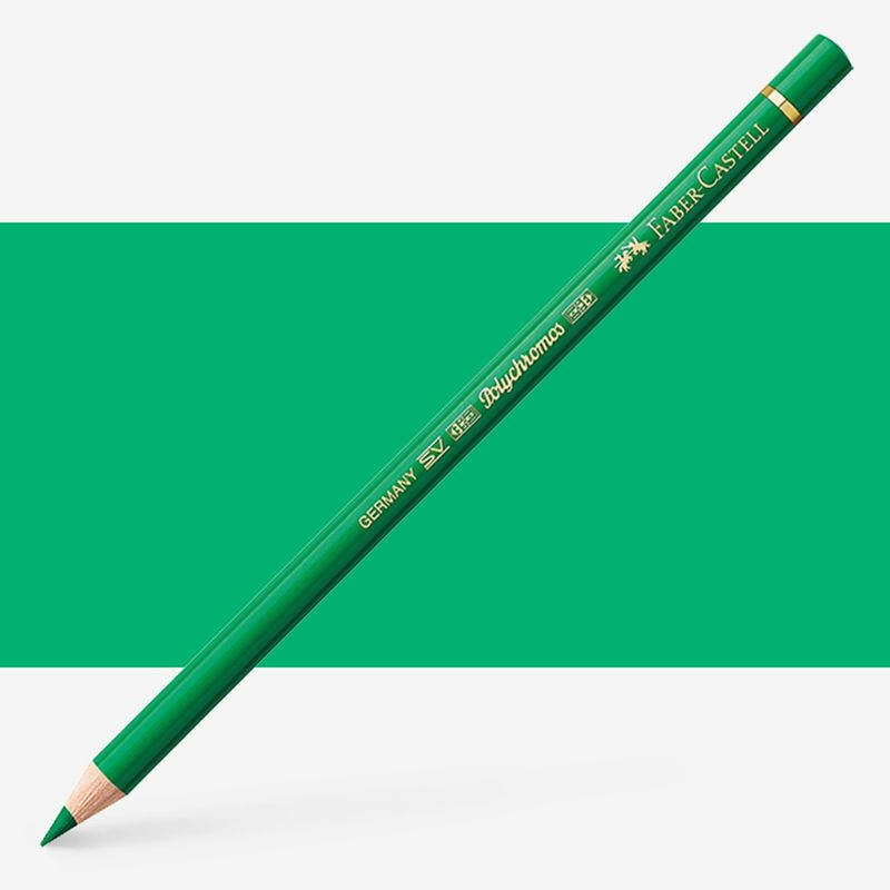 Faber-Castell Polychromos Pencil Emerald Green 163
