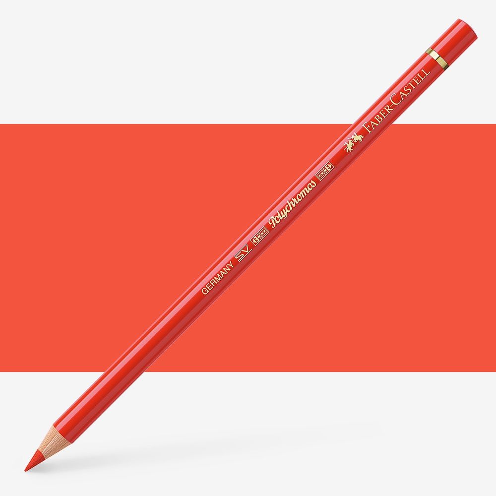 Faber-Castell Polychromos Pencil Light Cadmium Red 117