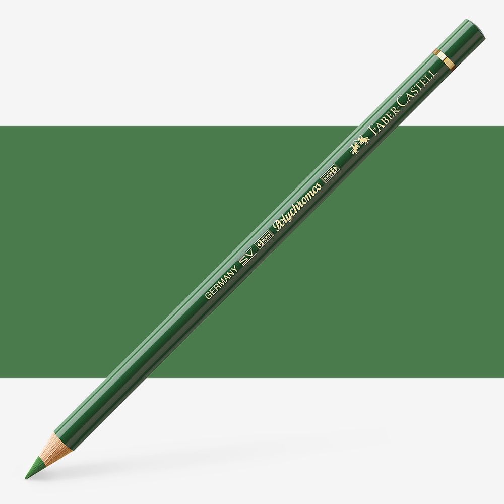 Faber-Castell Polychromos Pencil Permanent Green Olive 167