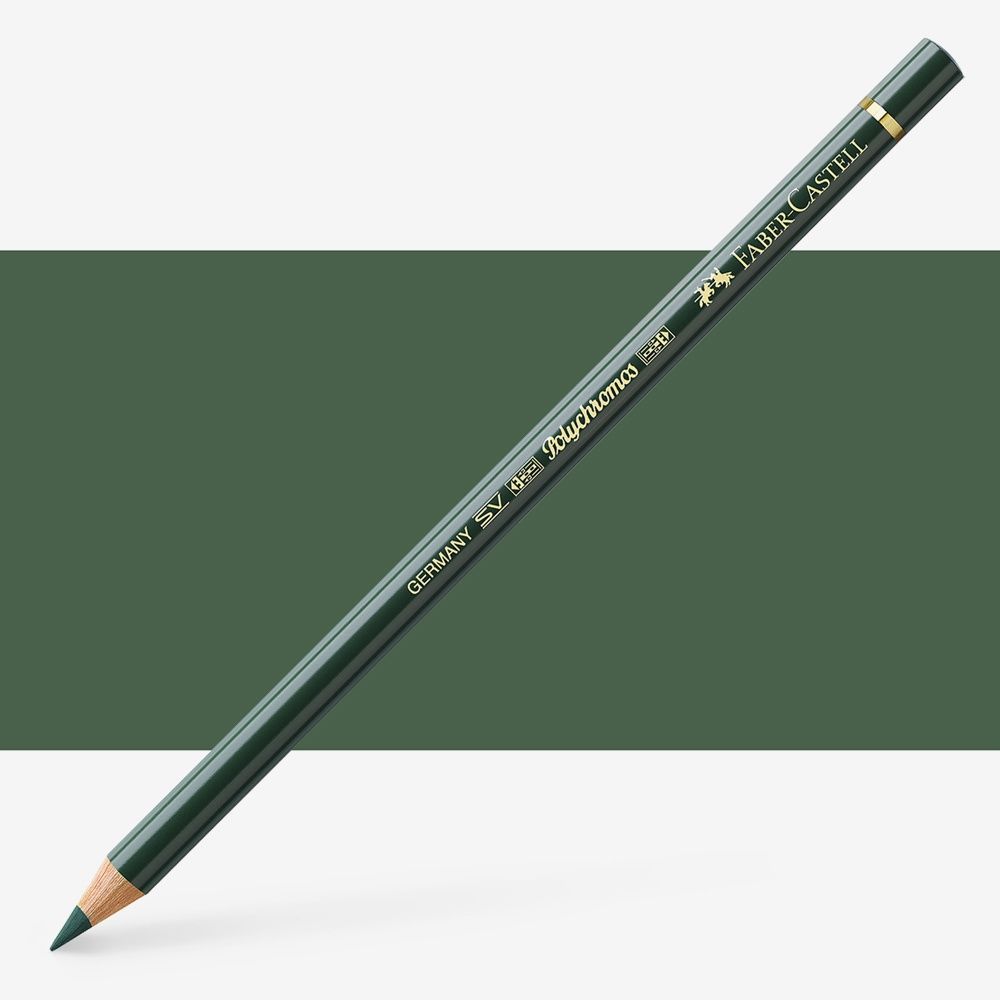 Faber-Castell Polychromos Pencil Chrome Oxide Green 278