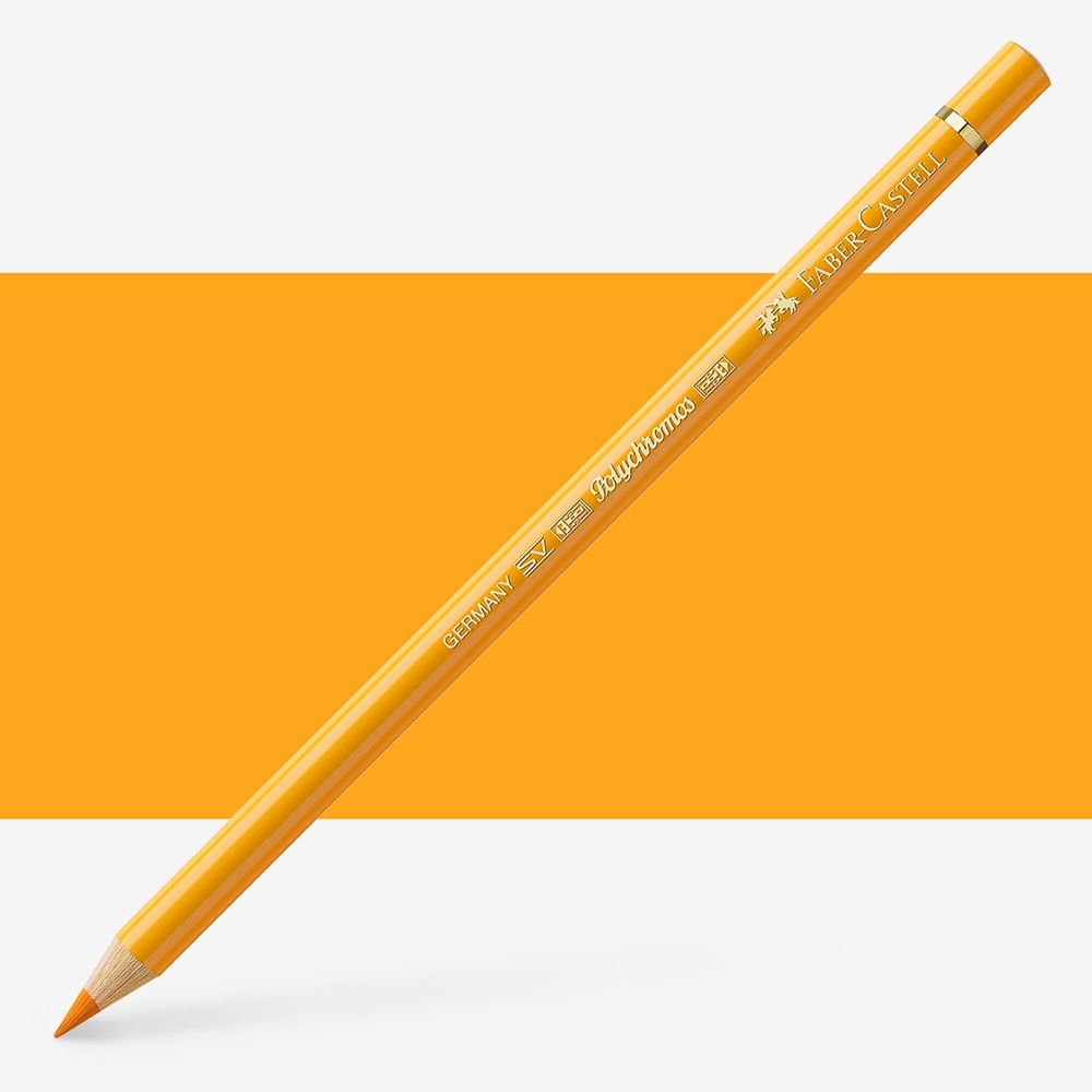 Faber-Castell Polychromos Pencil Dark Chrome Yellow 109