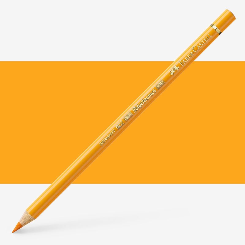 Faber-Castell Polychromos Pencil Dark Chrome Yellow 109