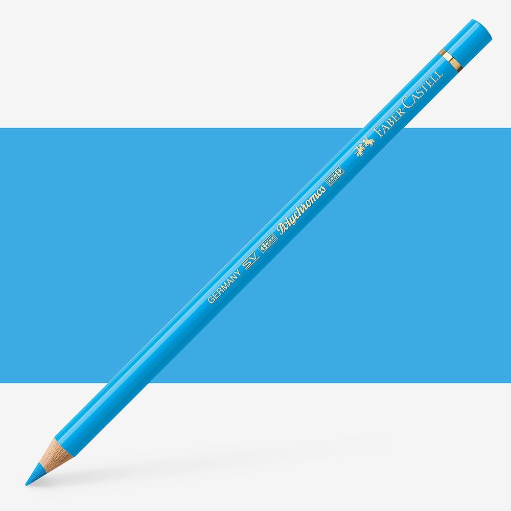 Faber-Castell Polychromos Pencil Light Phthalo Blue 145