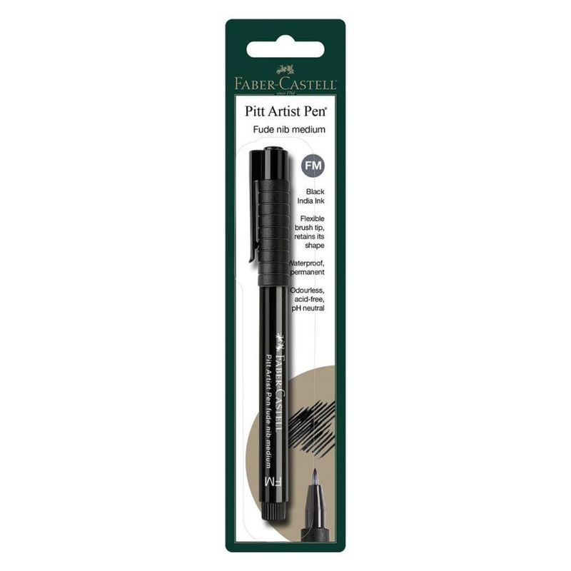 Faber Castell Pitt Artist Pen Fude Nib Medium