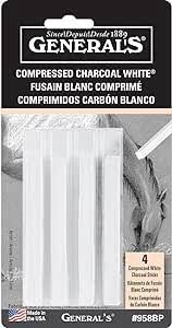 Generals Compressed Charcoal White 4pack