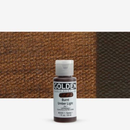 Golden Fl Burnt Umber Light 1oz S1