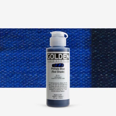 Golden Fl Phthalo Blue(RS) 4oz S4
