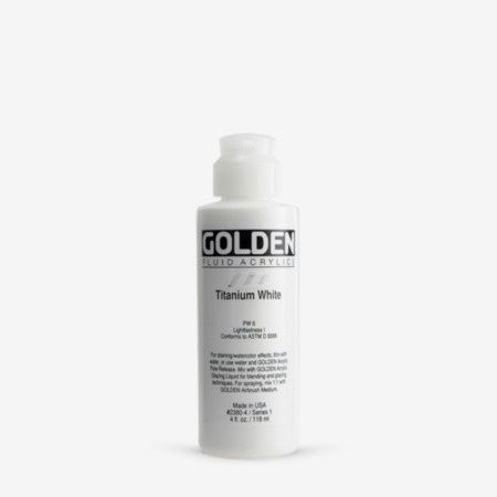 Golden Fl Titanium White 4oz S1