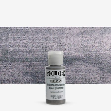 Golden Fl Iridescent St Steel 1ozS5