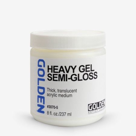 Golden Heavy Gel Semi Gloss 8oz