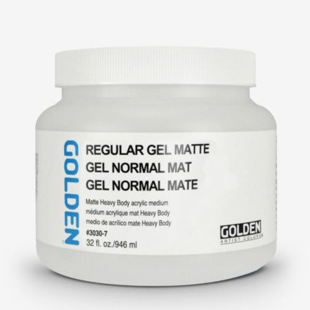 Golden Regular Gel Matte 32oz