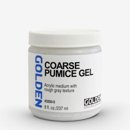 Golden Coarse Pumice Gel 8oz