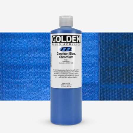 Golden Fl Cerulean Blue Chrm 16ozS7