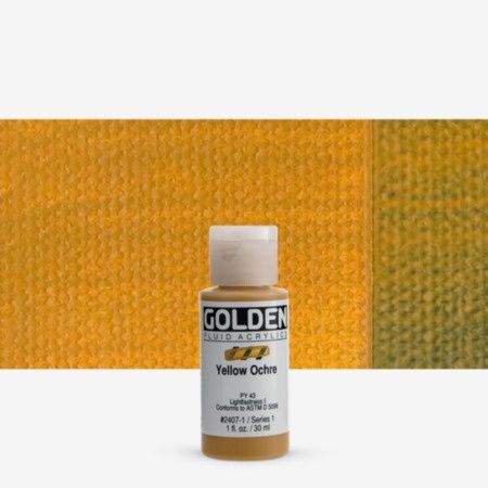 Golden Fl Yellow Ochre 1oz S1